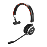 Jabra Evolve 65 SE UC Mono Wireless Headset, Includes Charging Stand &  Link380a Dongle, 2yrs Warrenty