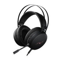 RAPOO VH310 Gaming Headset 7.1 Surround Sound Stereo Headphone USB Microphone Breathing RGB LED Light PC Gaming
