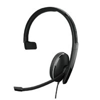 EPOS | Sennheiser ADAPT 135T USB II On-ear, single-sided usb-A headset with 3.5 mm jack and detachable USB cable with in-line call control