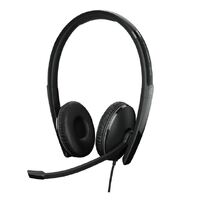 EPOS | On-ear double-sided USB-A headset in-line call control. Certified for Microsoft Teams and optimised for UC. Active Noise Cancellation.