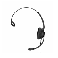 EPOS | Sennheiser SC230 Wide Band Monaural headset with Noise Cancelling mic - high impedance for standard phones, Easy D  -  Requires Easy Disconnect
