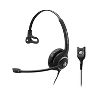 EPOS | Sennheiser Wide Band Monaural headset with Noise Cancelling mic - low impedance for use with mobile phones and IP phones, Easy Disconnect