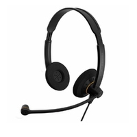 EPOS | Sennheiser IMPACT SC 60 USB ML Binaural Wideband Office headset, integrated call control, USB connect, Activegard protection, noise cancel mic,