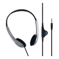 Verbatim Multimedia Headset with Volume Control Headphone - Ideal for Office, Education, Business, SME, Suitable for PC, Laptop, Desktop