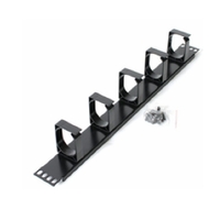 Astrotek 1U Rack Mount Cable Management Metal Panel