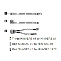 LENOVO ThinkSystem SR250 V2 X30/X40 RAID Cable Kit