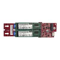 LENOVOThinkSystem M.2 SATA/NVMe 2-Bay Enablement Kit for ST250V2/SR250V2/ST650V2/SR630V2/SR650V2/SR670V2/