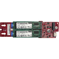 ThinkSystem M.2 SATA/x4 NVMe 2-Bay Enablement Kit