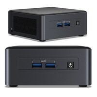 Intel NUC i5-1135G7 vPro 4.2 GHz 2xDDR4 SODIMM M.2 & 2.5' SSD 4xDisplays Iris Xe 2xHDMI 2xDP via USB-C 2xThuderbolt WiFi6 4xUSB GbE LAN no AC Cord