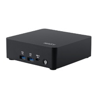 MSI Cubi NUC AI 1UMG-013BAU Mini PC Black Barebone Core Ultra 5 125H 2x Thunderbolt 4 2x HDMI 2x Intel® I226V (2.5G) Wi-Fi 6E AX211 3Y