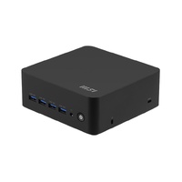 MSI Cubi Z AI 8M with Hawk Point R7,Ryzen 7 8845HS/Up to DDR5/dTPM/2*M.2/2*HDMI/2*USB C 4.0/4*Display/2*LAN/Wifi6E/Card Reader/Power Switch Cable/3Y