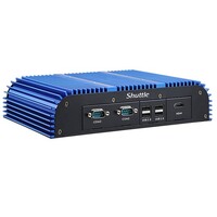 Shuttle BPCAL03I3 Box PC, Core i3-1215UE, 2x DDR5, 2x LAN, 3x COM, 1x M.2, 8x USB, 2x HDMI