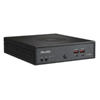 Shuttle AI XPC, Intel ® Meteor Lake Core Ultra 7 155H processor, 2x DDR5, 3x M.2 2280, 2x HDMI, 2x DP, 8x USB, 4x 2.5G LAN, 1x M.2 2230