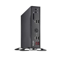 Shuttle DS20U7 Slim Mini PC 1L Barebone- Intel Core i5-10210U, Fan-less, 2x LAN, RS232/RS422/RS485, HDMI, DP, VGA, Vesa Mount, 65W adapter