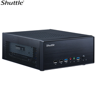 Shuttle XH510G2 Slim Mini PC 5L Barebone - Intel 11/10th Gen, PCIe x16, PCIe x1, LAN, HDMI, DP, 2x DDR4, 2.5' HDD/SSD bay, 2xM.2 2280, 180W