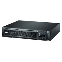 Aten 2000VA/2000W Professional Online UPS with USB/DB9 connection, 8 IEC C13 outlets, optional SNMP support, EPO and RJ port surge protection