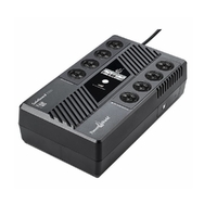 PowerShield SafeGuard 1000VA/600W Line Interactive, Powerboard Style UPS with AVR, 4 AUS sockets, wall mountable, 2-year warranty