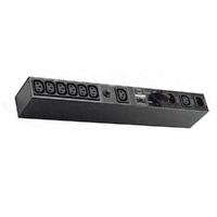 PowerShield Rack Mount Bypass Switch Plus Hot Swap PDU for 1 & 2kVA, 1U, 10Amp Input, ensures uninterrupted power during maintenance