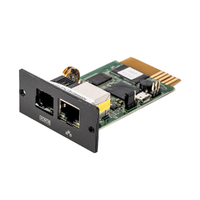 PowerShield Simple Network Management Protocol (SNMP) Comms Card V4 with EMD Port, enhances network management and monitoring