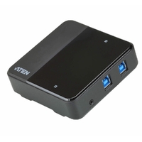 Aten Peripheral Switch 2x4 USB 3.1 Gen1, 2x PC, 4x USB 3.1 Gen1 Ports, Remote Port Selector, Plug and Play