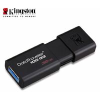 Kingston 32GB USB3.0 Flash Drive Memory Stick Thumb Key DataTraveler DT100G3 Retail Pack 5yrs warranty ~USK-DT100G3-32F DT100G3/32GBFR