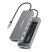 mbeat® mbeat Elite 9-in-1 USB-C Multiport Hub with Built-in M.2 NVMe SSD Enclosure