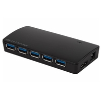 Targus 7 Port USB 3.0 Power Hub With Fast Charging and 5Gbps Transfer Speed/ Accept USB 2.0/1. x Devices