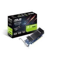 ASUS nVidia GeForce GT1030-SL-2G-BRK 2GB GDDR5 Low Profile Graphics Card with Bracket For Silent HTPC Build (With I/O Port Brack