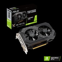 ASUS nVidia TUF-GTX1650-O4GD6-P-GAMING GTX 1650 OC Edition 4GB GDDR6, 1785 MHz Boost, nVidia Turing, Space-Grade Lube, IP5X Dust Resistant