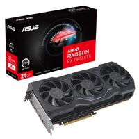 ASUS AMD Radeon RX7900XTX-24G RX7900 XTX 24GB GDDR6 2500 MHz Boost Clock/ 2300 MHz Game Clock,PCI Express 4.0, 1xHDMI,2xDP2.1,1xUSB-C