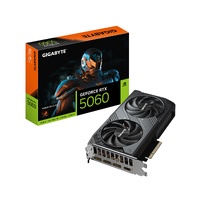 Gigabyte GeForce RTX™ 5060 WINDFORCE 8G, 2497MHz, CUDA 3840, 28 Gbps, GDDR7, 128 bit, PCI-E 5.0, PSU 450W, DisplayPort 2.1b *3 HDMI 2.1b x1