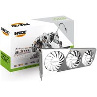 INNO3D nVidia GeForce RTX 4070 Ti OC X3 12GB GDDR6X, 2640MHz Boost Clock, RAM 21Gbps, 3xDP, 1xHDMI, 297x118x42mm  White
