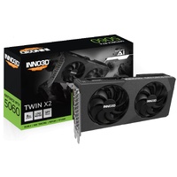 INNO3D nVidia GeForce RTX 5060 TWIN X2 8GB GDDR7  2497MHz Boost Clock, RAM 28Gbps, 3xDP, 1xHDMI
