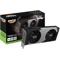 INNO3D nVidia GeForce RTX 5060 Ti TWIN X2 8GB GDDR7, 2572MHz Boost Clock, RAM 28Gbps, 3xDP, 1xHDMI