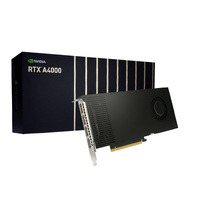 Leadtek nVidia Quadro RTX A4000 16GB Workstation Graphics Card GDDR6, ECC, 4x DP 1.4, PCIe Gen 4 x 16, 140W, Single Slot Form Factor, VR Ready