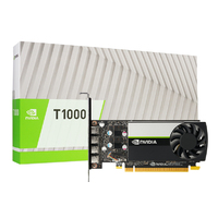 Leadtek nVidia Quadro Turing T1000 8GB Workstation Graphic Card GDDR6, PCIe ,896 CUDA cores, PCI-E 3.0 x16, 4x mDP, LP Bracket (LS)