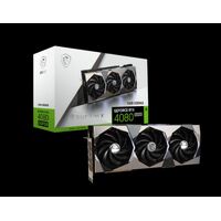 MSI GeForce RTX 4080 SUPER 16G SUPRIM X Video Card  2640MHz Boost Clock, 16GB GDDR6X,DisplayPort x 3 (v1.4a),HDMI x 1