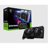 MSI nVidia GeForce RTX 5060 8G GAMING OC, PCI Express® Gen 5 x16, Boost: 2625 MHz, CUDA 3840 Units, 8GB GDDR7, . HDMI™ x 1