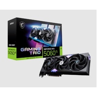 MSI nVidia GeForce RTX™ 5060 Ti 8G GAMING TRIO OC , Boost: 2647 MHz, CUDA 4608 Units, 8GB GDDR7, HDMI™ x 1 (emabargo)