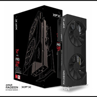 XFX Swift AMD Radeon RX 9060 Gaming Edition with 8GB GDDR6 HDMI 2xDP, AMD RDNA 4 (RX-96SWFT8BB)-Bulk