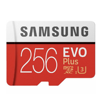Samsung Evo Plus 256GB Micro SD Card SDXC UHS-I U3 4K Mobile Phone TF Memory Card MB-MC256HA