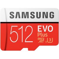 Samsung Evo Plus 512GB Micro SD Card SDXC UHS-I 100MB/s U3 4K Mobile Phone TF Memory Card