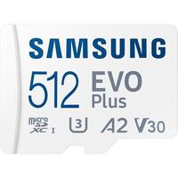 Micro SD Card 512GB Samsung Evo Plus micro SDXC Class 10 Camera Memory 130MB/s
