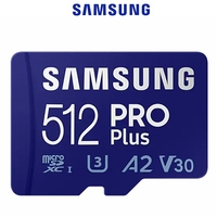 Micro SD Card 512GB Samsung PRO Plus Micro SDXC Class 10 Camera Memory 160MB/s
