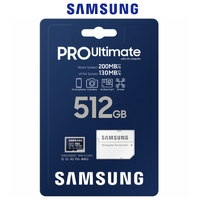 Micro SD Card 512GB Samsung PRO Ultimate SDXC Class 10 Camera Memory 200MB/s