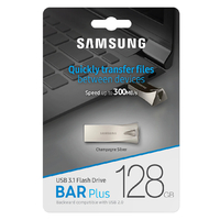 Samsung USB 3.1 128GB Flash Drive Bar Plus Memory Stick 300MB/s MUF-128BE3