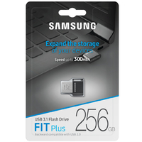USB 3.1 256GB Flash Drive Samsung Fit Plus Memory Stick (300MB/s) | MUF-256AB