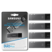 USB 3.1 32GB 64GB 128GB 256GB Flash Drive Samsung Type-C Memory Stick Duo Plus (200MB/s) | MUF-DB