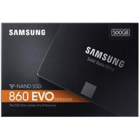 Samsung 860 EVO SSD 500GB Internal Solid State Drive Laptop 2.5" SATA III 550MB/s MZ-76E500BW