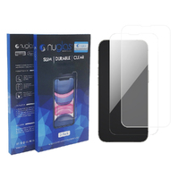Nuglas 2x Screen Protector Clear Tempered Glass Scratch Proof iPhone 13 /13 Pro/ iPhone 14/ iPhone 16e/SE 2025